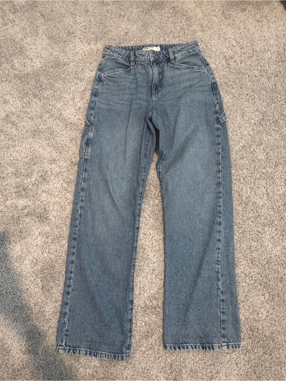 Garage Women's Medium Blue Straight-Leg Jeans